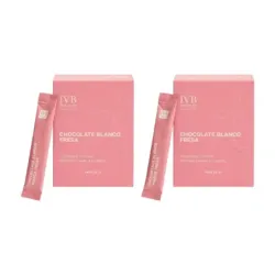 IVB Stick Sabor Chocolate Blanco y Fresa Duplo, 2 x 10 sticks