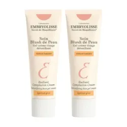 Embryolisse Soin Blush de Peau Apricot Glow Duplo, 2 x 50 ml