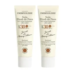 Embryolisse Soin Blush de Peau Bronze Glow Duplo, 2 x 50 ml