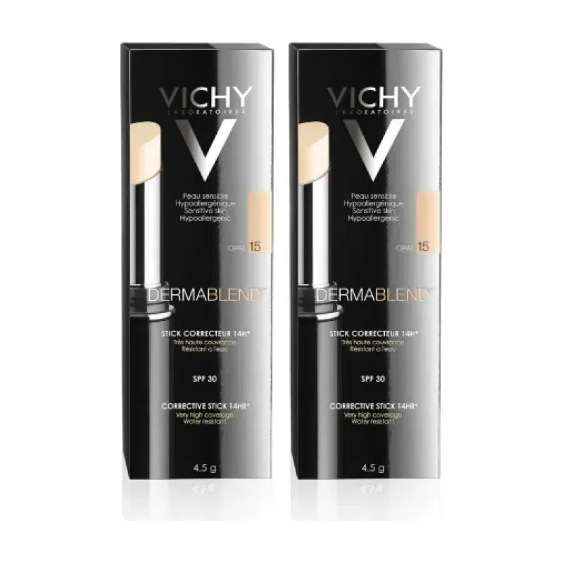Vichy Dermablend Stick SOS Opal Duplo, 2 x 4,5 g. | Farmacia Barata Vichy Dermablend Stick SOS Opal Duplo, 2 x 4,5 g. | Farmacia Barata
