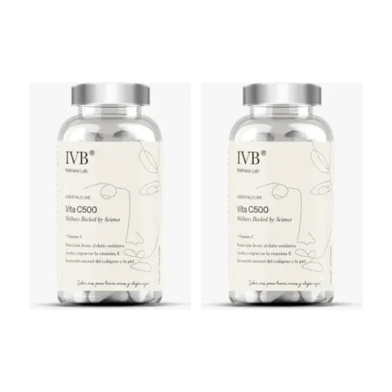 IVB Vita C500 Duplo, 2 x 60 capsulas | Farmacia Barata IVB Vita C500 Duplo, 2 x 60 capsulas | Farmacia Barata