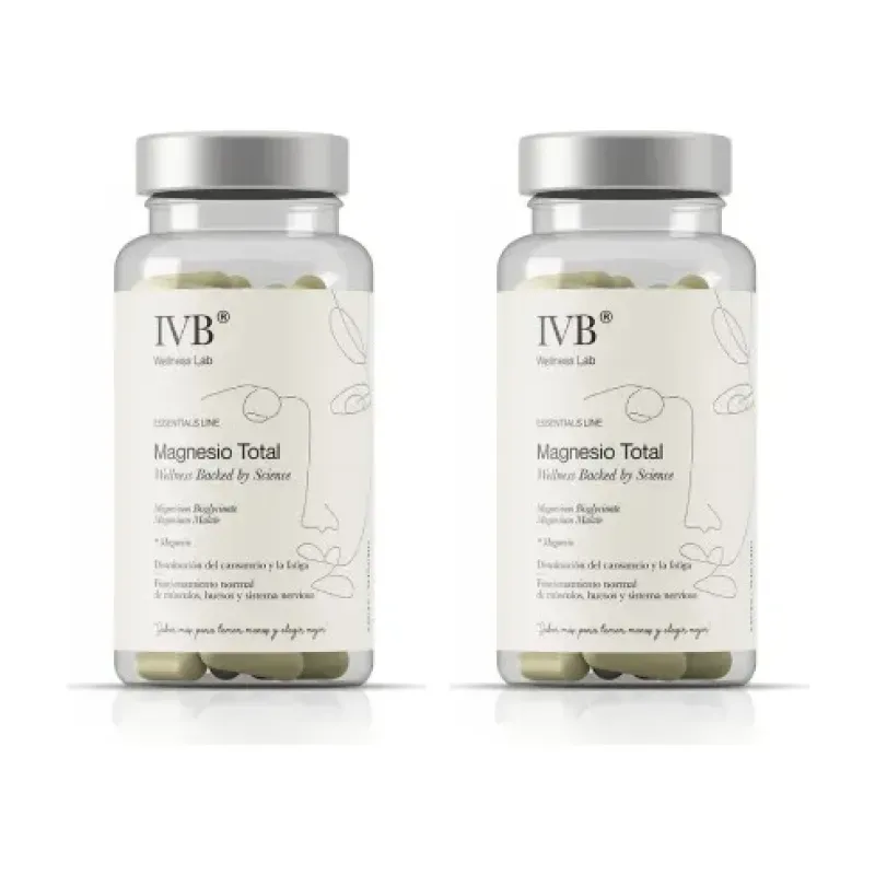 IVB Magnesio Total Duplo, 2 x 60 capsulas | Farmacia Barata IVB Magnesio Total Duplo, 2 x 60 capsulas | Farmacia Barata