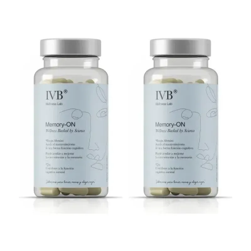 IVB Memory-ON Duplo, 2 x 60 capsulas | Farmacia Barata IVB Memory-ON Duplo, 2 x 60 capsulas | Farmacia Barata