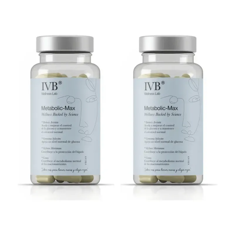 IVB Metabolic-Max Duplo, 2 x 60 capsulas | Farmacia Barata IVB Metabolic-Max Duplo, 2 x 60 capsulas | Farmacia Barata