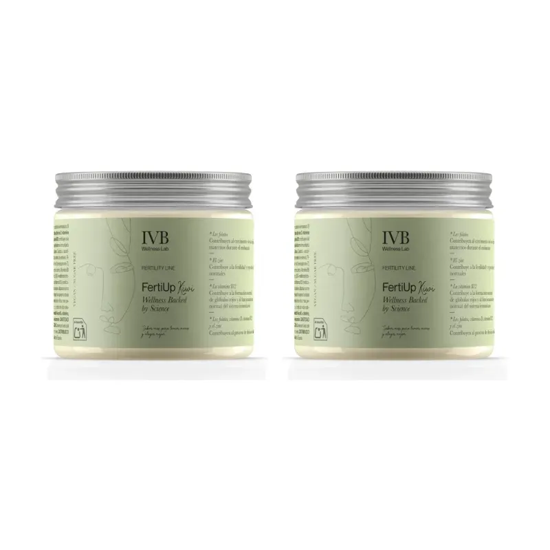IVB FertiUp Sabor Kiwi Duplo, 2 x 150 gramos | Farmacia Barata IVB FertiUp Sabor Kiwi Duplo, 2 x 150 gramos | Farmacia Barata