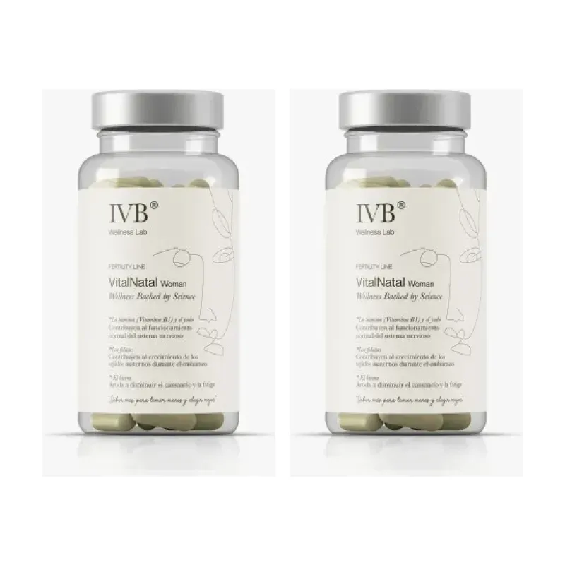 IVB VitalNatal Woman Duplo, 2 x 60 capsulas | Farmacia Barata IVB VitalNatal Woman Duplo, 2 x 60 capsulas | Farmacia Barata