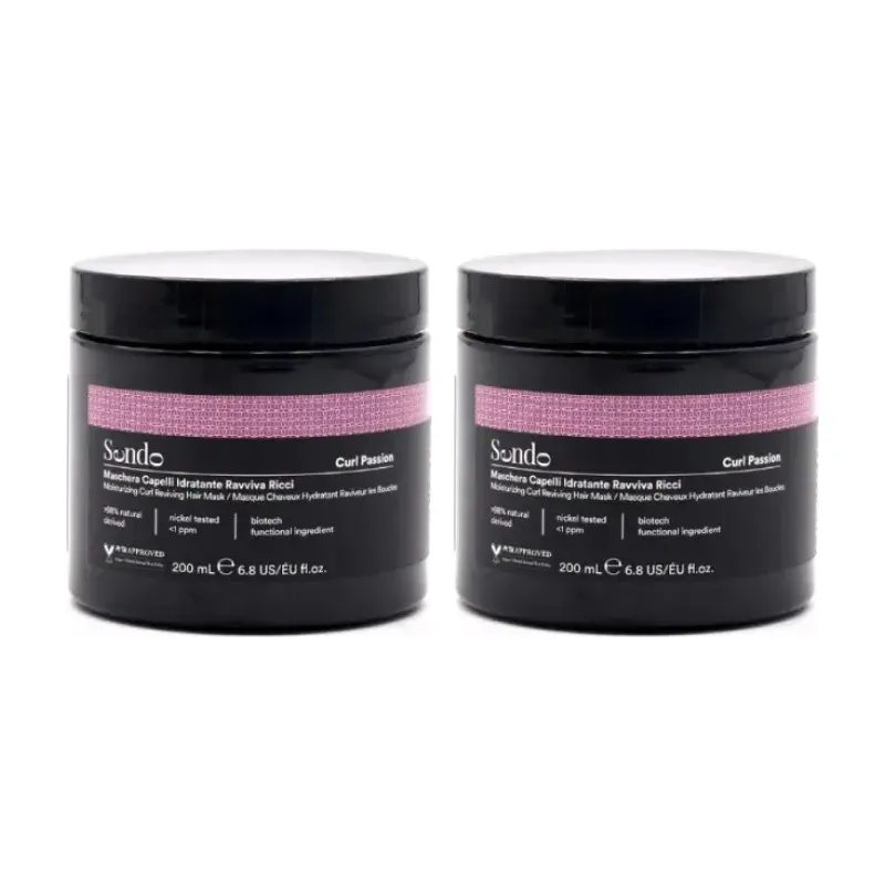 Sendo Moisturizing Curl Reviver Hair Mask Duplo, 2 x 200ml | Farmacia Barata