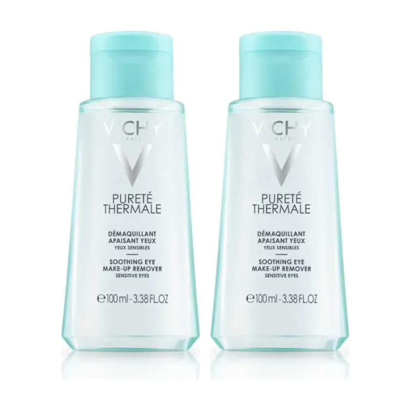 Vichy Pureté Thermale Desmaquillante de Ojos Duplo, 2 x 100ml. | Farmacia Barata Vichy Pureté Thermale Desmaquillante de Ojos Duplo, 2 x 100ml. | Farmacia Barata