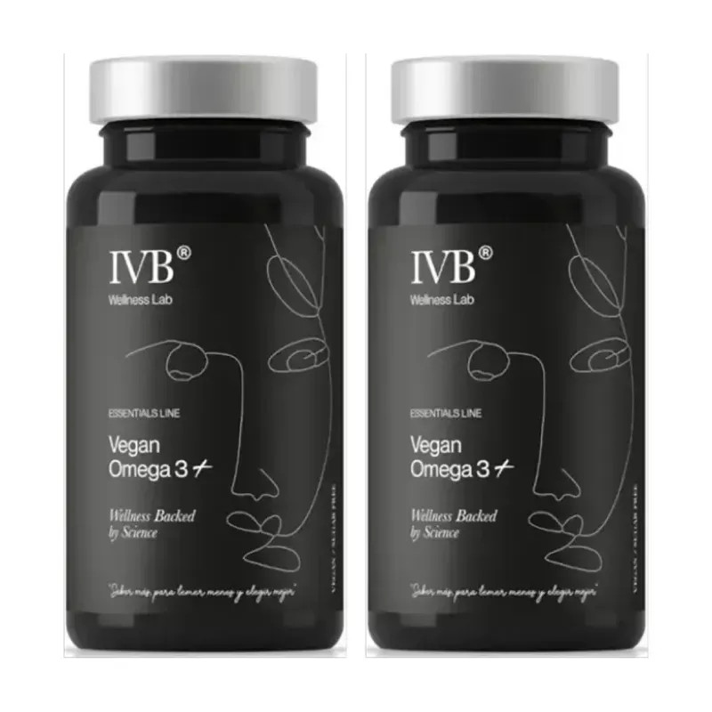 IVB Vegan Omega 3+ Duplo, 2 x 90 cápsulas | Farmacia Barata