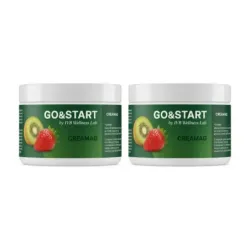 IVB Creamag Sabor Fresa-Kiwi Duplo, 2 x 300 gramos
