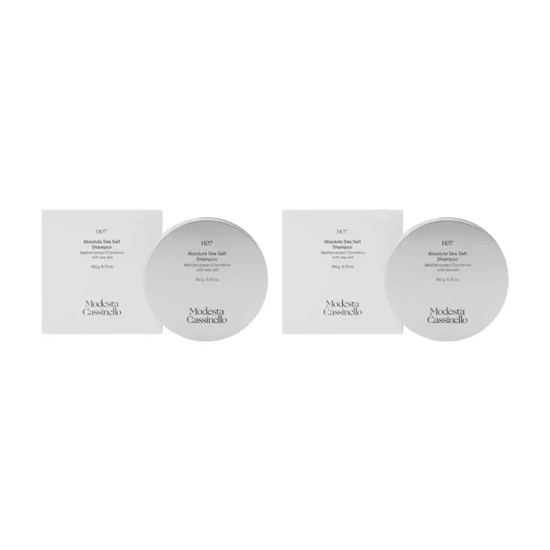 Modesta Cassinello H07 Champú con Sal Marina Duplo, 2 x 190 g | Farmacia Barata Modesta Cassinello H07 Champú con Sal Marina Duplo, 2 x 190 g | Farmacia Barata