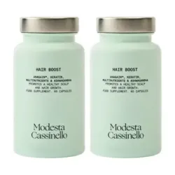 Modesta Cassinello Hair Boost Duplo, 2 x 60 cápsulas
