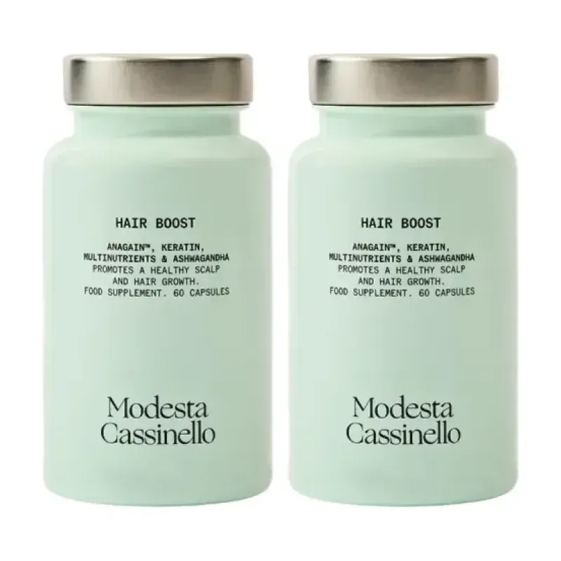 Modesta Cassinello Hair Boost Duplo, 2 x 60 cápsulas | Farmacia Barata