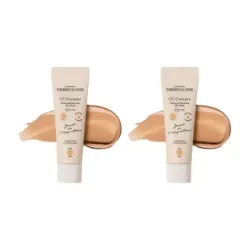 Embryolisse Soin Perfecteur de Teint CC Cream+ Nude Duplo, 2 x 30 ml