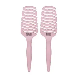 Moncho Moreno Cepillo Magic Rosa Duplo
