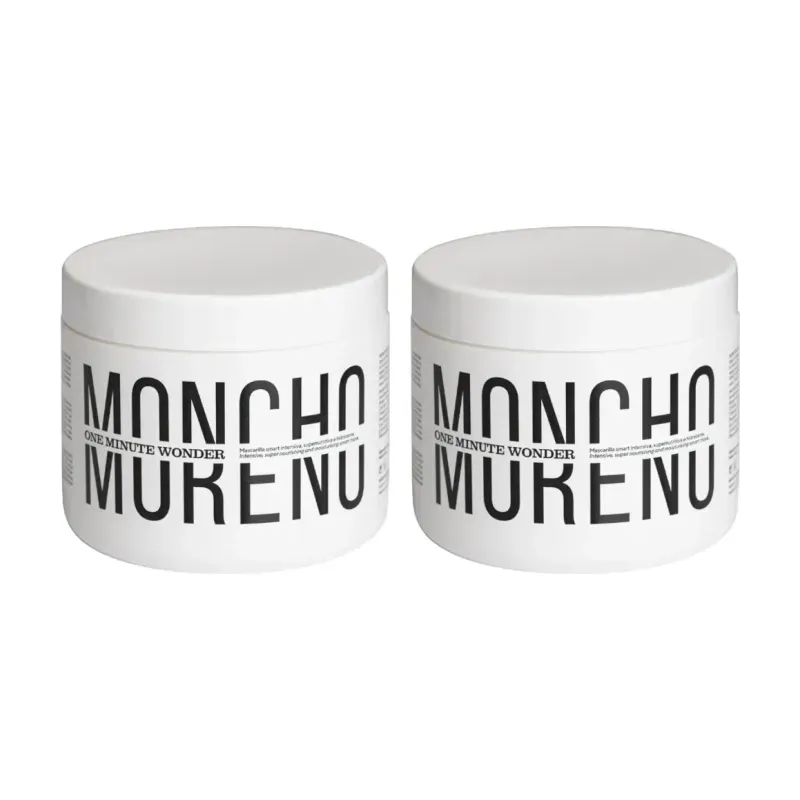 Moncho Moreno One Minute Wonder Jumbo Duplo, 2 x 500 ml | Farmacia Barata Moncho Moreno One Minute Wonder Jumbo Duplo, 2 x 500 ml | Farmacia Barata