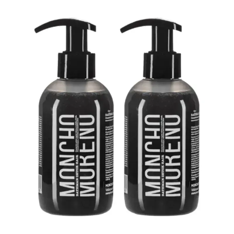 Moncho Moreno Bathman Detox Hair Duplo, 2 x 250 ml | Farmacia Barata