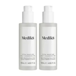 Medik8 Total Moisture Daily Cleansing Gel Duplo, 2 x 145 ml