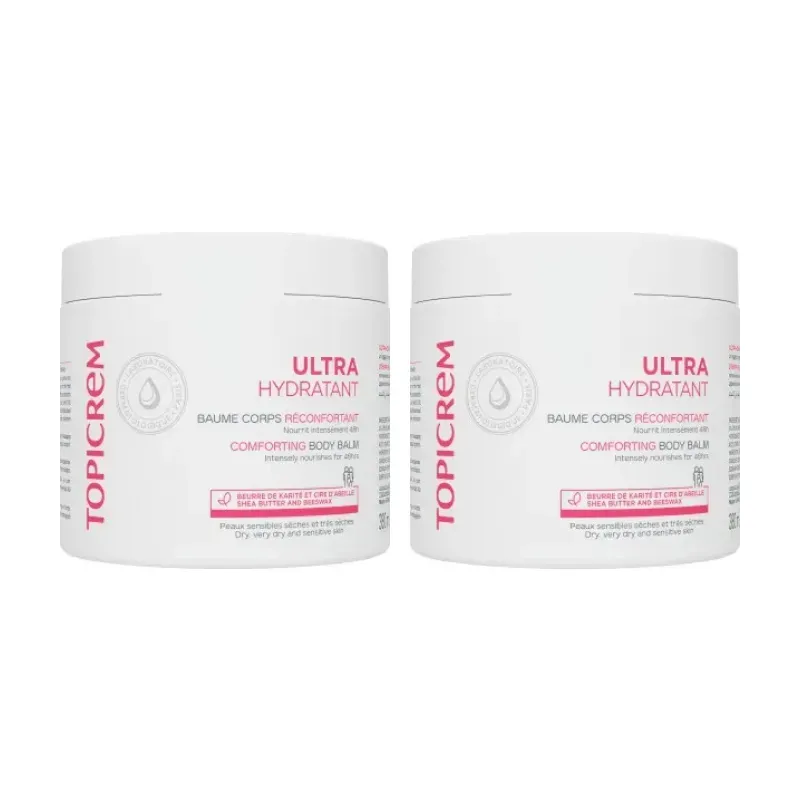 Topicrem UH Bálsamo Corporal Reconfortante Duplo, 2 x 380 ml | Farmacia Barata