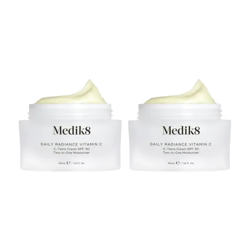 Medik8 Daily Radiance Vitamina C Duplo, 2 x 50 ml | Farmacia Barata Medik8 Daily Radiance Vitamina C Duplo, 2 x 50 ml | Farmacia Barata