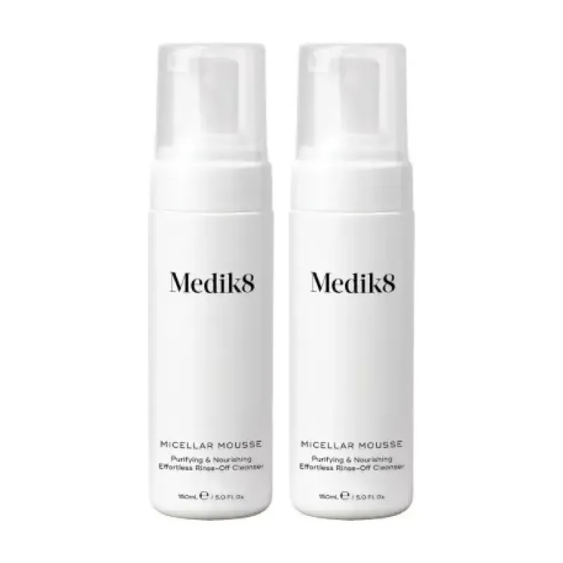 Medik8 Micellar mouse Duplo, 2 x 150 ml | Farmacia Barata