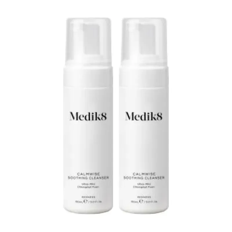 Medik8 Calmwise soothing cleanser Duplo, 2 x 150 ml | Farmacia Barata Medik8 Calmwise soothing cleanser Duplo, 2 x 150 ml | Farmacia Barata