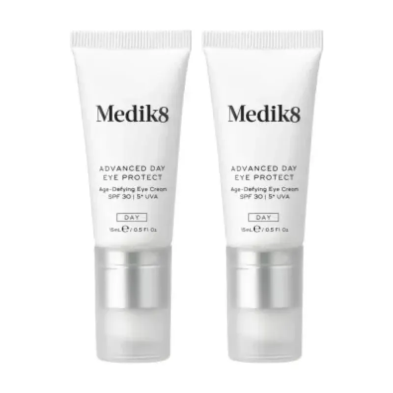 Medik8 Advanced day eye protect Duplo, 2 x 15 ml | Farmacia Barata Medik8 Advanced day eye protect Duplo, 2 x 15 ml | Farmacia Barata