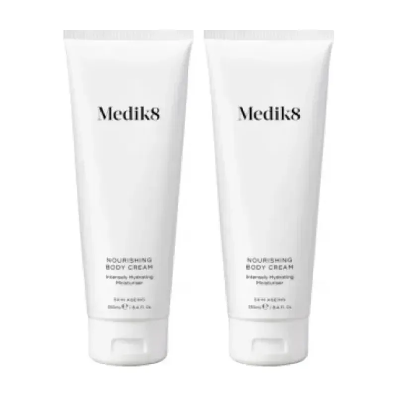 Medik8 Nourishing body cream Duplo, 2 x 250 ml | Farmacia Barata Medik8 Nourishing body cream Duplo, 2 x 250 ml | Farmacia Barata