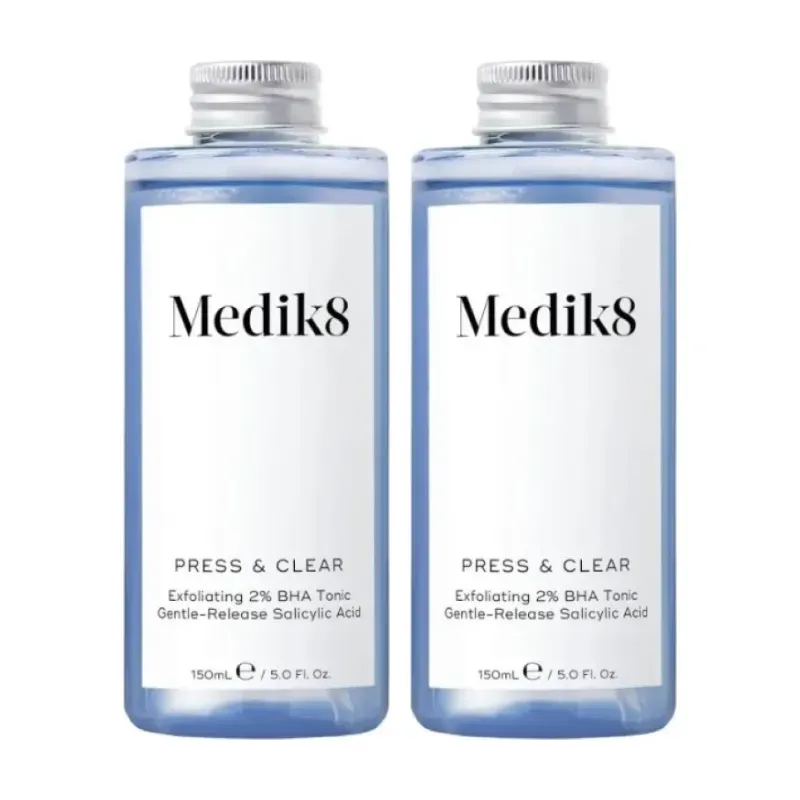 Medik8 Press & clear refill Duplo, 2 x 150 ml | Farmacia Barata Medik8 Press & clear refill Duplo, 2 x 150 ml | Farmacia Barata