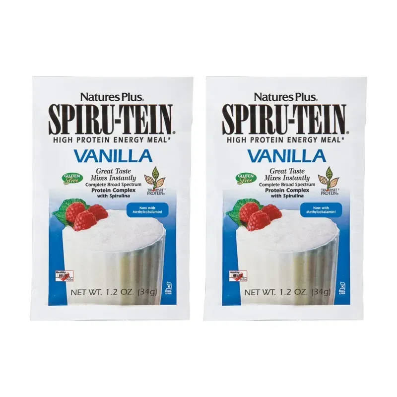 Nature’s plus spiru-tein vainilla Duplo, 2 x 544 g | Farmacia Barata
