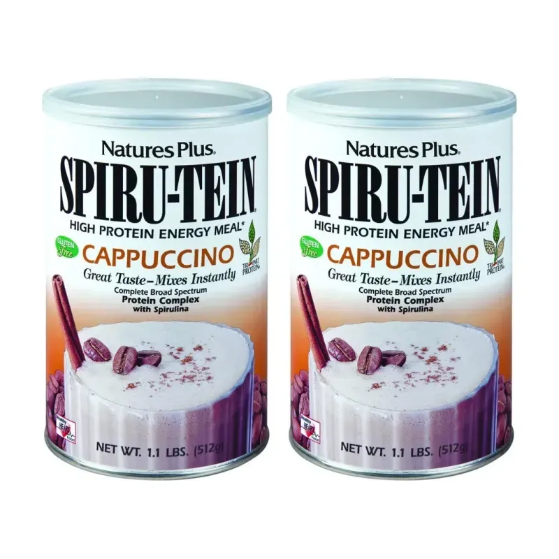 Nature’s plus spiru-tein cappuccino Duplo, 2 x 512gr. | Farmacia Barata Nature’s plus spiru-tein cappuccino Duplo, 2 x 512gr. | Farmacia Barata