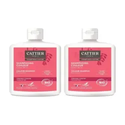 Cattier Champú Color Cabello Teñido Duplo, 2 x 250 ml.
