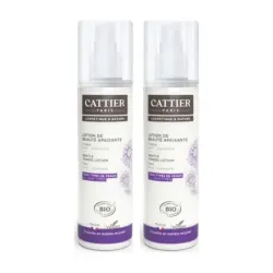 Cattier Loción de belleza calmante Duplo, 2 x 200ml.
