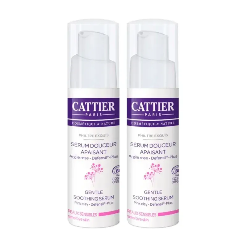 Cattier Serum Calmante Suave Duplo, 2 x 30 ml | Farmacia Barata