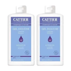 Cattier Gel de Ducha Tonificante Duplo, 2 x 1 L
