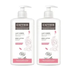 Cattier Leche corporal Nutritiva Duplo, 2 x 500ml.