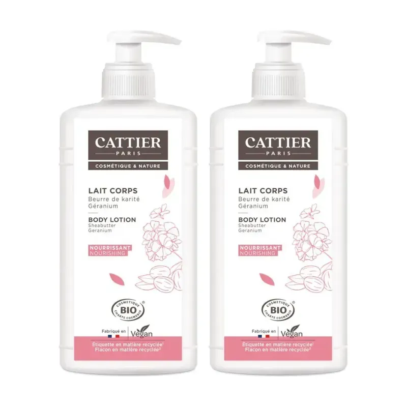Cattier Leche corporal Nutritiva Duplo, 2 x 500ml. | Farmacia Barata Cattier Leche corporal Nutritiva Duplo, 2 x 500ml. | Farmacia Barata