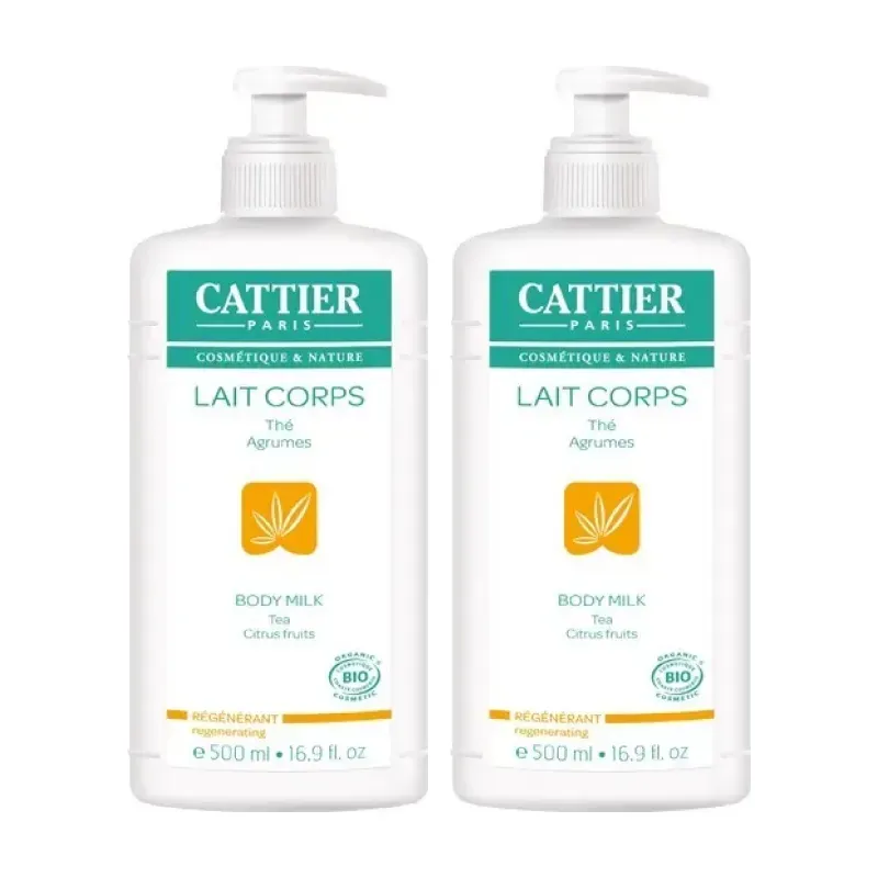 Cattier Leche Corporal Regeneradora Duplo, 2 x 500 ml. | Farmacia Barata