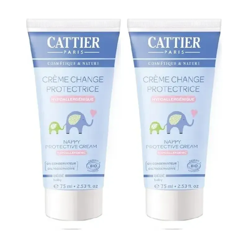 Cattier Crema para el cambio del pañal Duplo, 2 x 75ml. | Farmacia Barata Cattier Crema para el cambio del pañal Duplo, 2 x 75ml. | Farmacia Barata