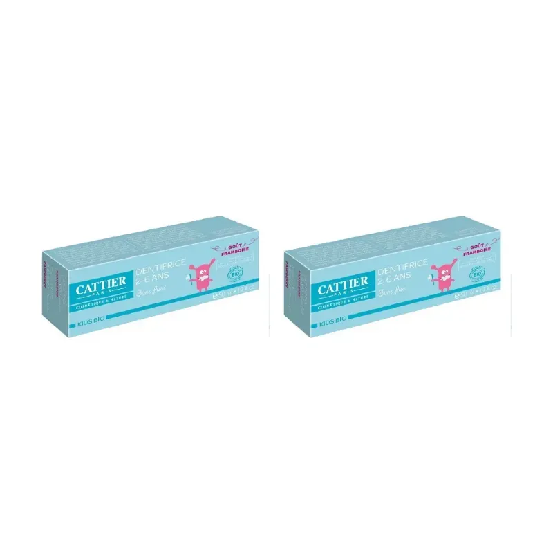 Cattier Dentífrico para Niños 2-6 Años Duplo, 2 x 50 ml | Farmacia Barata Cattier Dentífrico para Niños 2-6 Años Duplo, 2 x 50 ml | Farmacia Barata