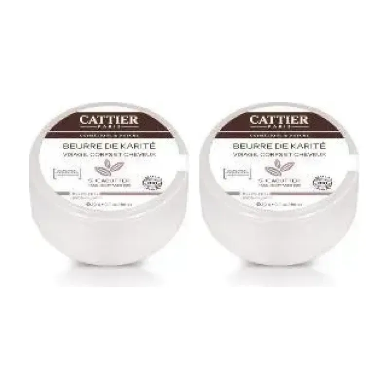 Cattier Manteca de Karité Duplo, 2 x 20g. | Farmacia Barata Cattier Manteca de Karité Duplo, 2 x 20g. | Farmacia Barata