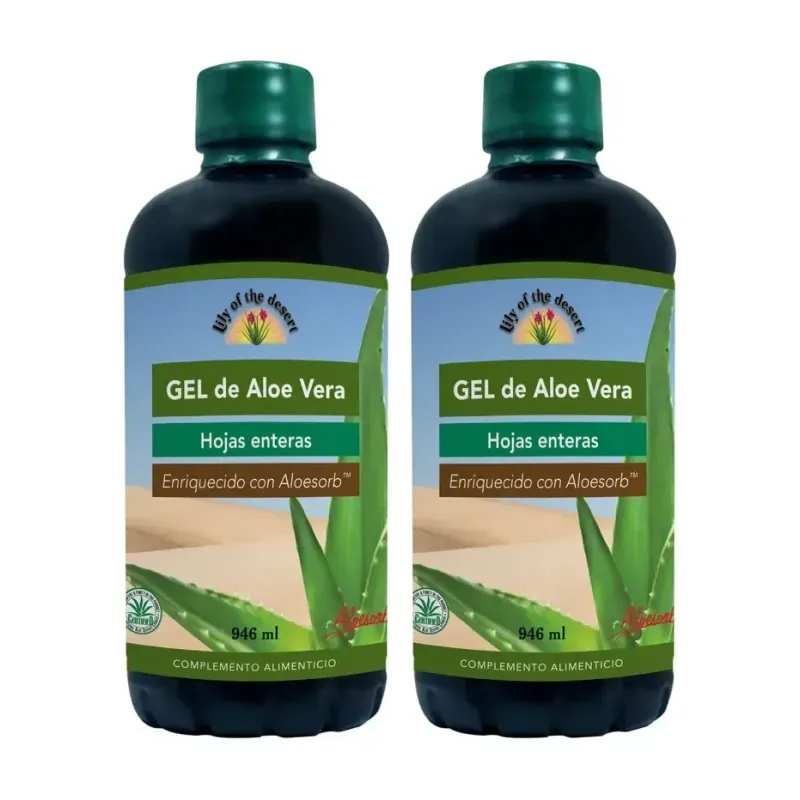 Lily of the Desert Gel de Aloe Vera Duplo, 2 x 946ml. | Farmacia Barata Lily of the Desert Gel de Aloe Vera Duplo, 2 x 946ml. | Farmacia Barata