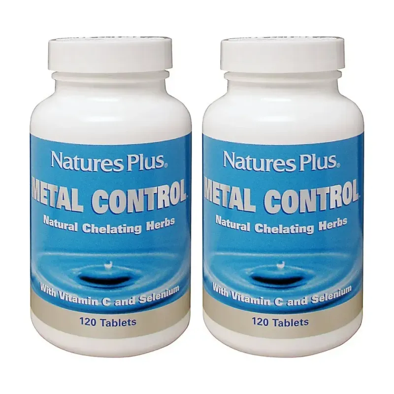 Natures Plus Metal control Duplo, 2 x 120 comprimidos. | Farmacia Barata