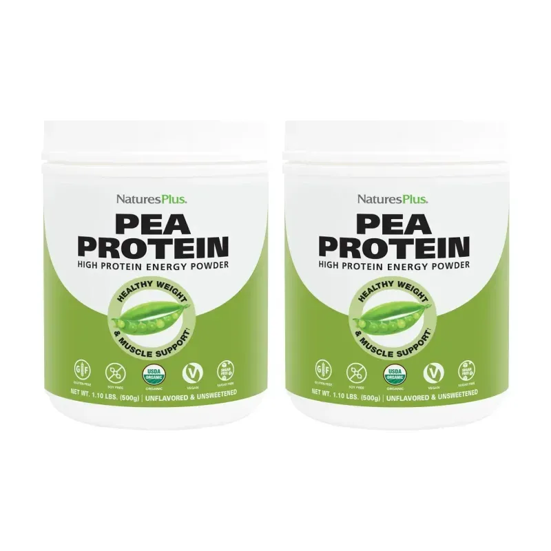 Natures Plus Proteína de Guisante, pea protein Duplo, 2 x 500g. | Farmacia Barata Natures Plus Proteína de Guisante, pea protein Duplo, 2 x 500g. | Farmacia Barata