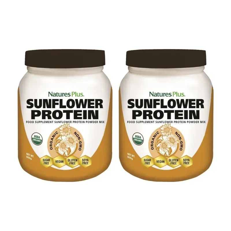Natures Plus Proteína de Girasol, Sunflower protein Duplo, 2 x 555gr. | Farmacia Barata Natures Plus Proteína de Girasol, Sunflower protein Duplo, 2 x 555gr. | Farmacia Barata