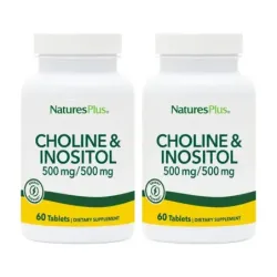 Natures Plus Colina & Inositol Duplo, 2 x 60 Comp.