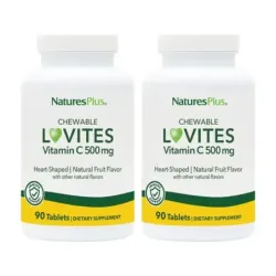 Natures Plus Lovites 500 mg Duplo, 2 x 90 Comp.