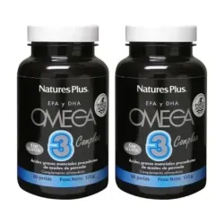 Nature's plus omega 3 complex Duplo, 2 x 60 perlas