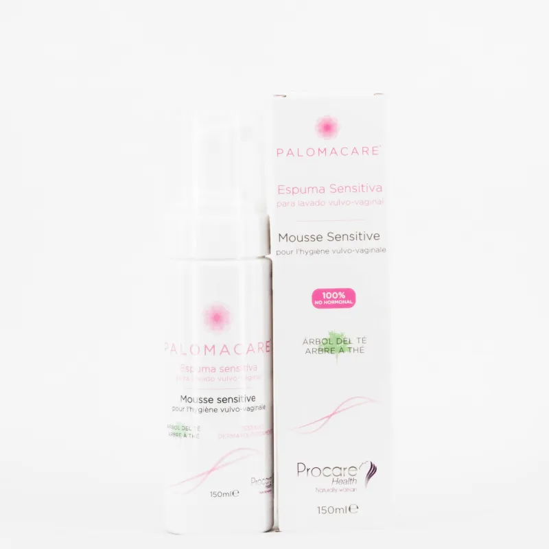 Palomacare Espuma Sensitiva, 150ml. Palomacare Espuma Sensitiva, 150ml.