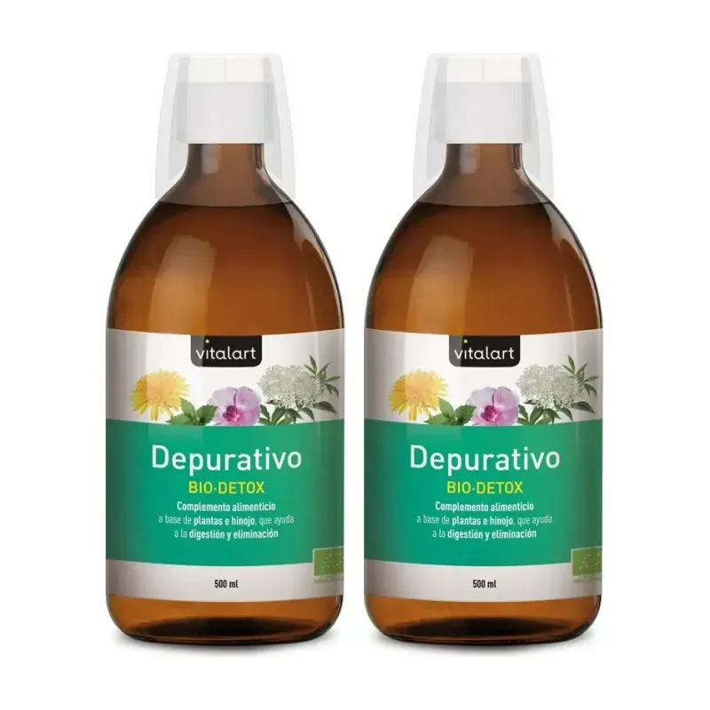 Vitalart Depurativo Bio-Detox Duplo, 2 x 500ml. | Farmacia Barata Vitalart Depurativo Bio-Detox Duplo, 2 x 500ml. | Farmacia Barata